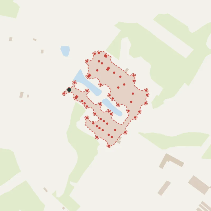 A suggested walk covering the cul-de-sacs off Ingleham Circle
